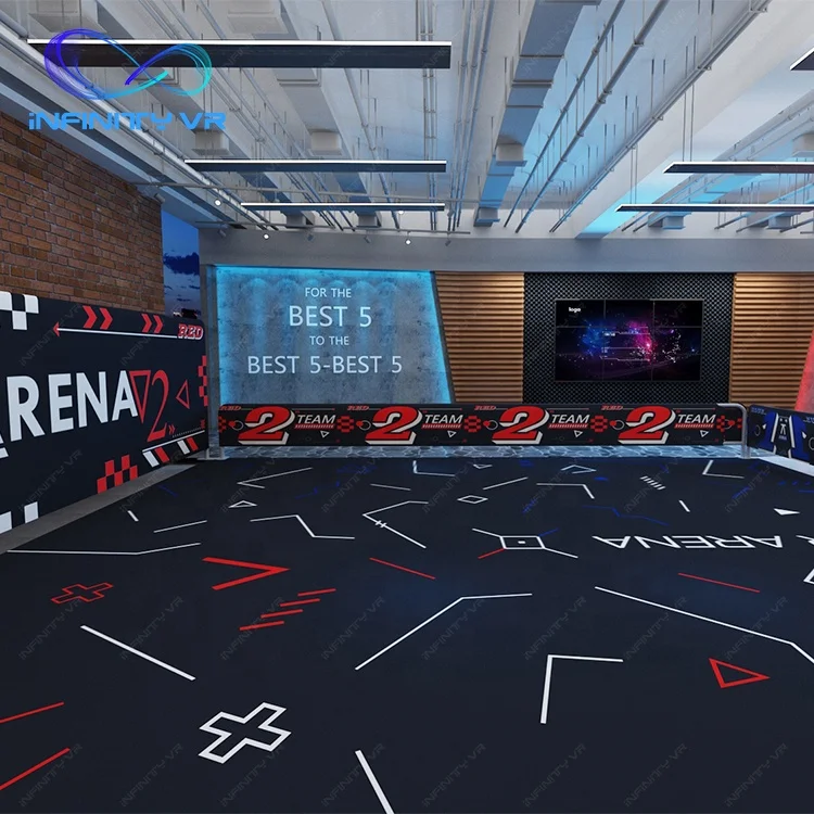 Infinity VR производитель 9d комната Бесплатная прогулка Vr Arena большой космос для взрослых симуляторы стрельба Арена многопользовательская свободно Битва