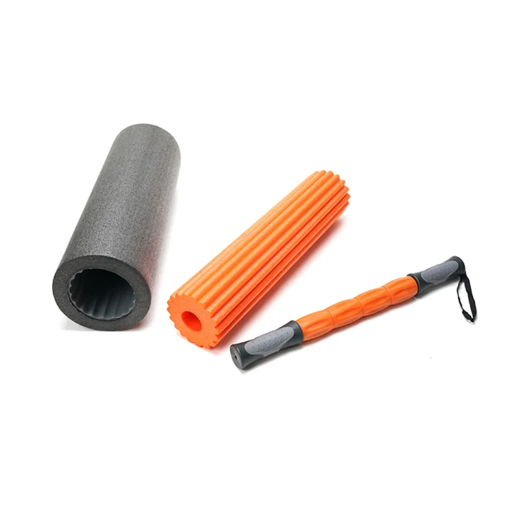 HALA-MST-005 Sports Yoga Exercise Massage stick 3 in 1 EPE Foam Roller Set for yoga training