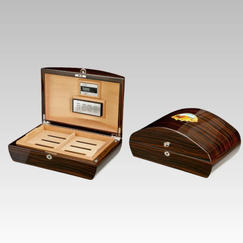 Коробка для сигар Cohiba с логотипом на заказ, коробка для сигар с контролем температуры, роскошная коробка для сигар из испанского кедра, деревянная коробка для хранения