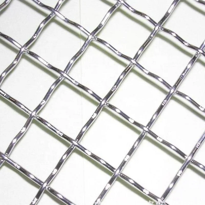High-quality stainless steel crimped mesh sand and gravel crusher hook-shaped vibrating screen suitable for mining
