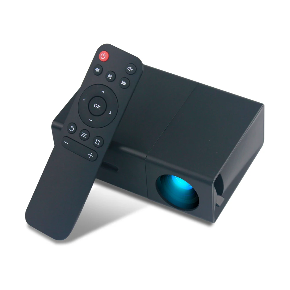 Byintek C400 Pico Led LCD Projector Portable Micro Pocket Mobile Mini Small Beam Video, Cheap Home Theater Holographic Projector