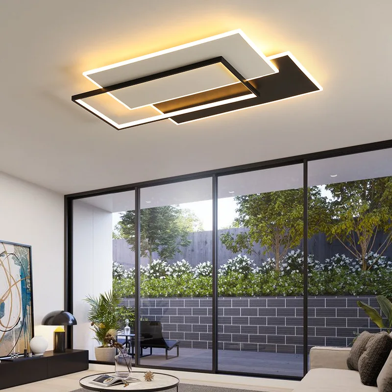 Creative Design Modern LED Ceiling Light Surface Mounted Lamp Fixtures Lighting surface mount indoor acrylic led deckenleuchte
