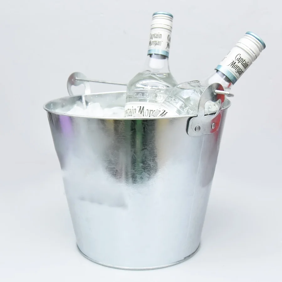 Custom Metal Tin Ice Bucket Beer Bucket