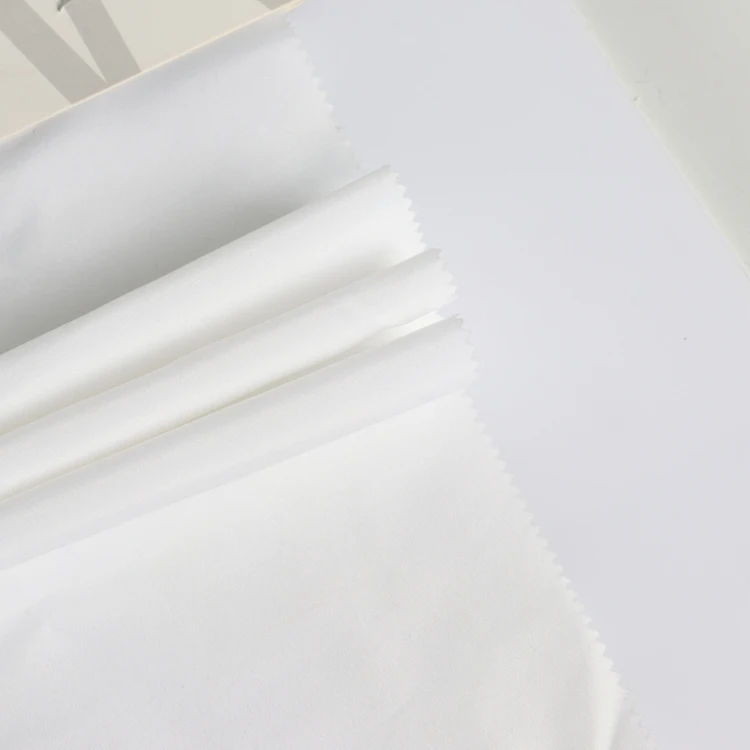 High Quality Promotional Peach Skin 90GSM for clothes materials recycled poly fabrics