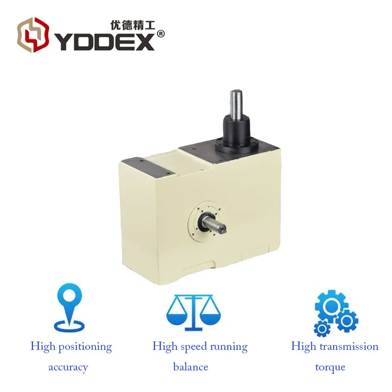 YDDEX Cam index  model 100FN Lifting and swinging CAM divider  Cam indexers  Use of packaging machine  rotary indexer