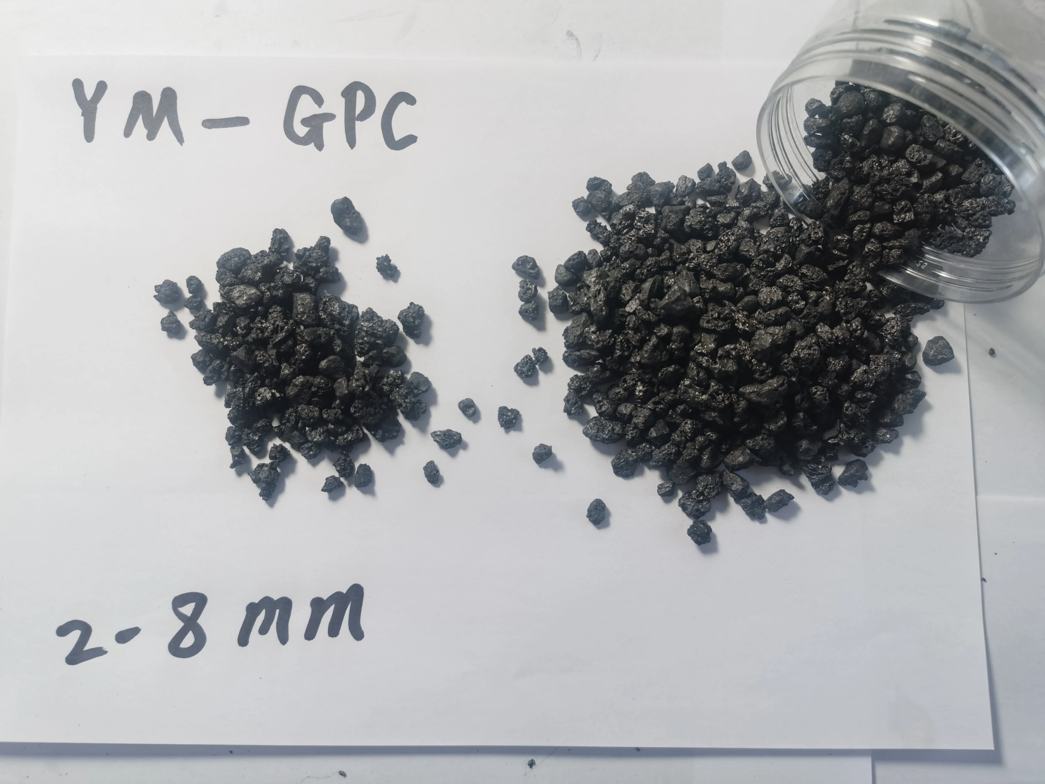 GPC Graphite Petroleum Coke Carbon Additive / Carbon Raiser For Steel Making