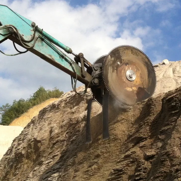 YS-20DS Industry leading Low cost Easy to install Demolition Quarry rock saw for Construction equipment