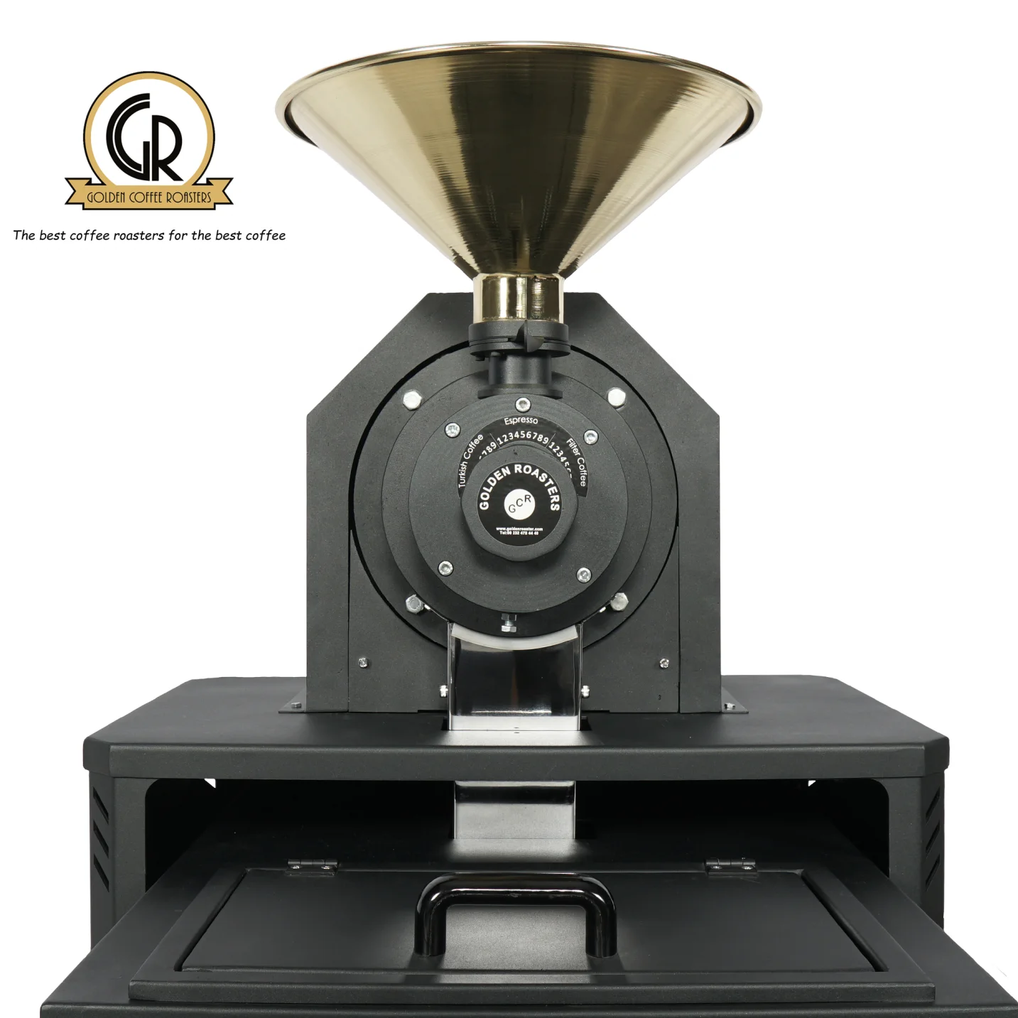 
GRG-20 High Quality Commercial Cocoa Grinder 20 cm Stainless Steel Burrs 