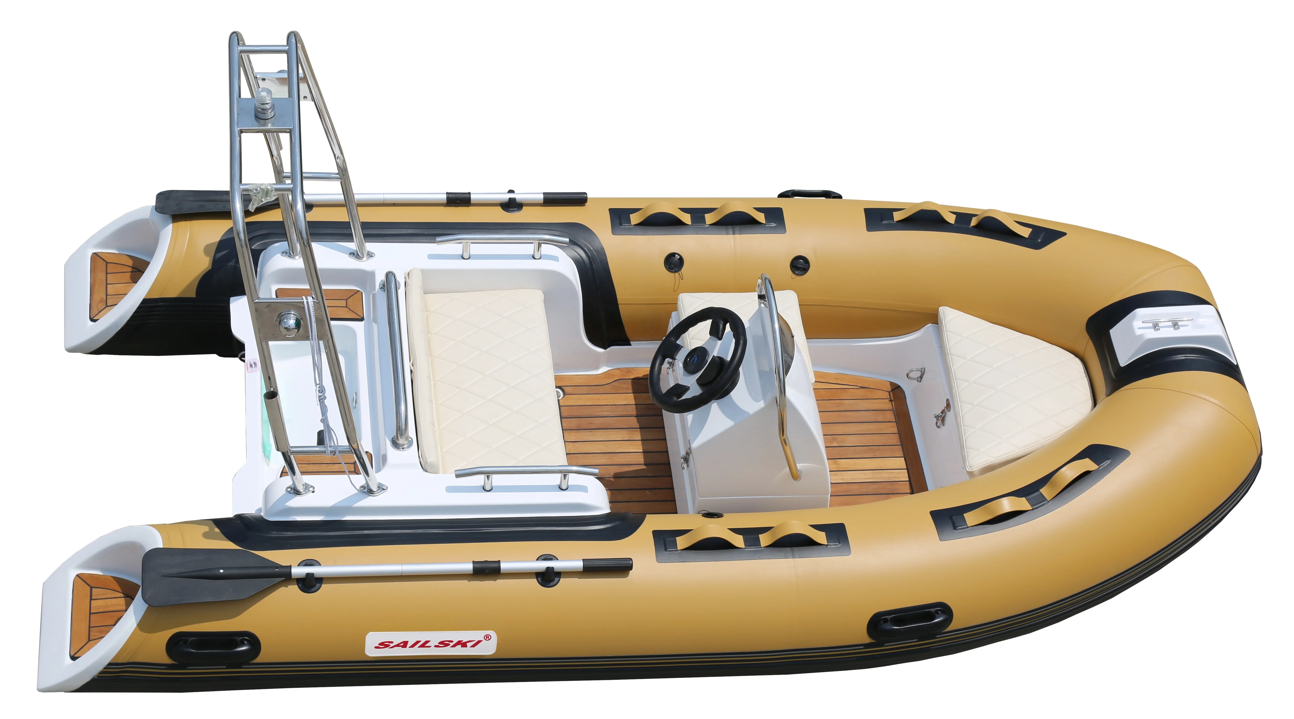 SAILSKI rigid inflatable boat rib boat 3.6m/12ft with SAIL 25hp or 30hp outboard motor