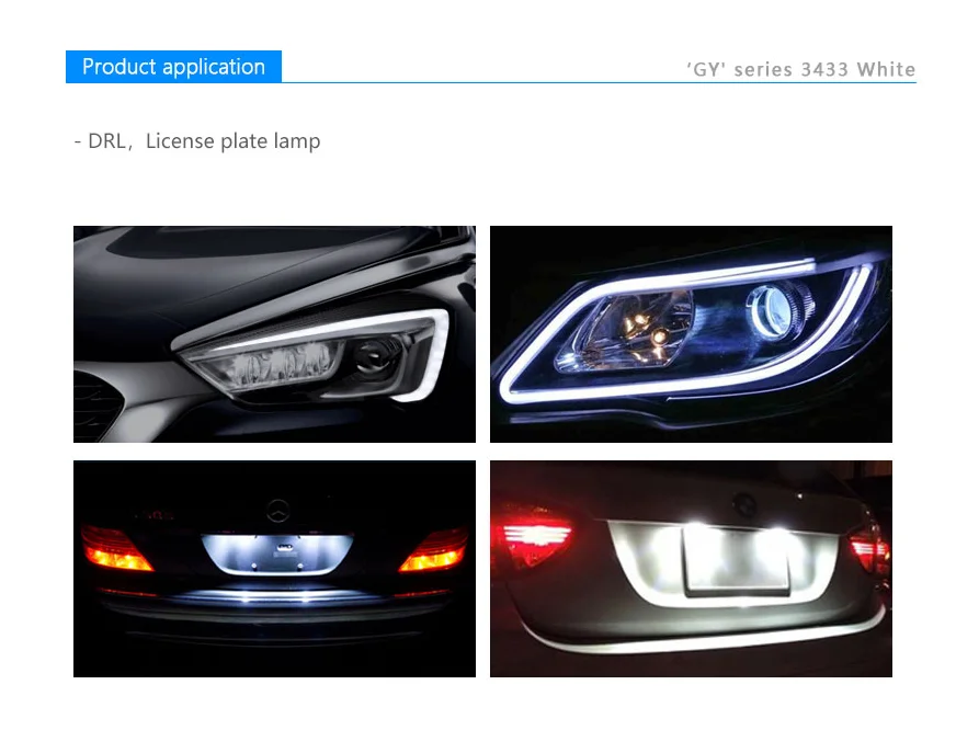 Yuliang LED Factory Customize smd LED Chip 2735 White Amber Red Anti vulcanization Light Lamp Diode for outdoor decorative light