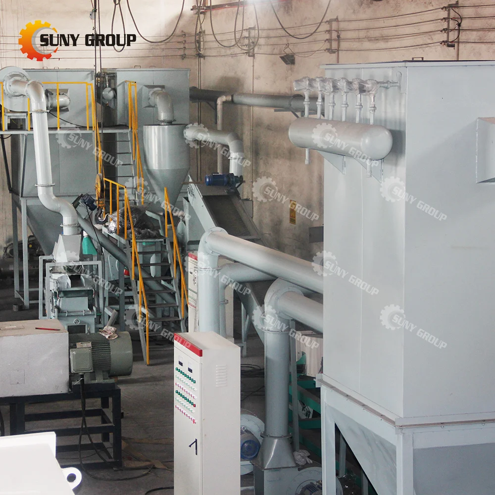 Black Mass Recovery Scrap Lithium Battery Recycling Machine Waste Soft Lithium Battery Crushing Separating Equipment