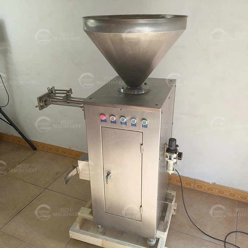Automatic Chicken Sausage Making Machine Pneumatic Sausage Filling Knotting Machine for Sausage Stuffer