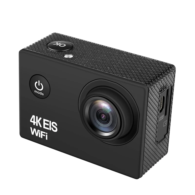 4K Ultra HD 12 МП Водонепроницаемая Спортивная экшн-камера с функцией EIS wifi Экшн-камера 98 футов водонепроницаемая камера