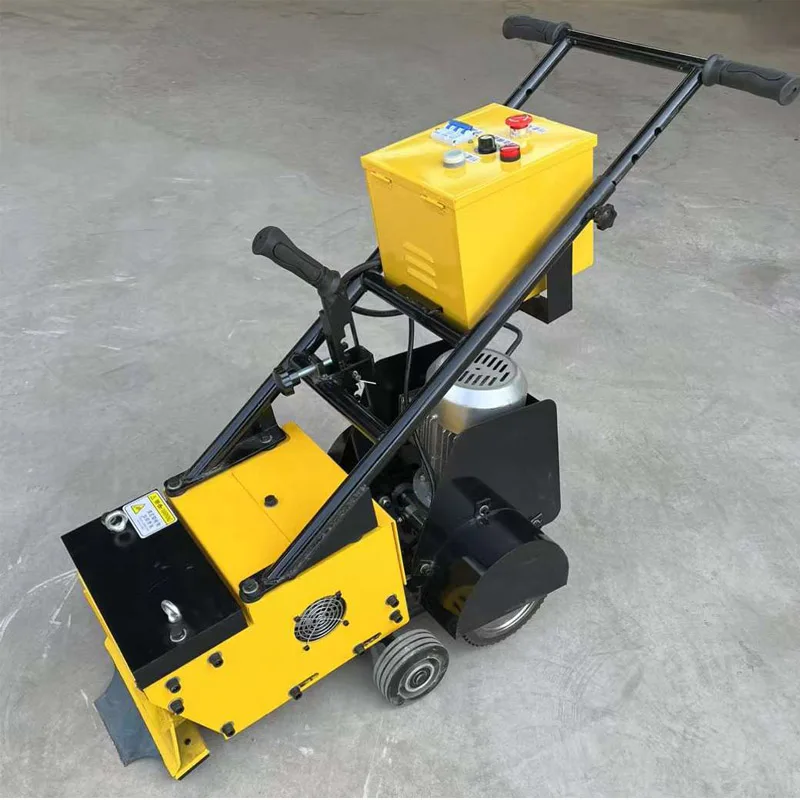 Self-propelled plastic runway Flooring removal machinery Playground Plastic runway refurbishment processor equipment