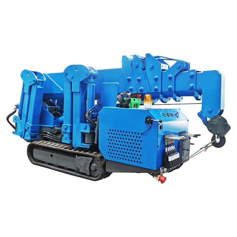 Multifunction miniature remote control spider crane