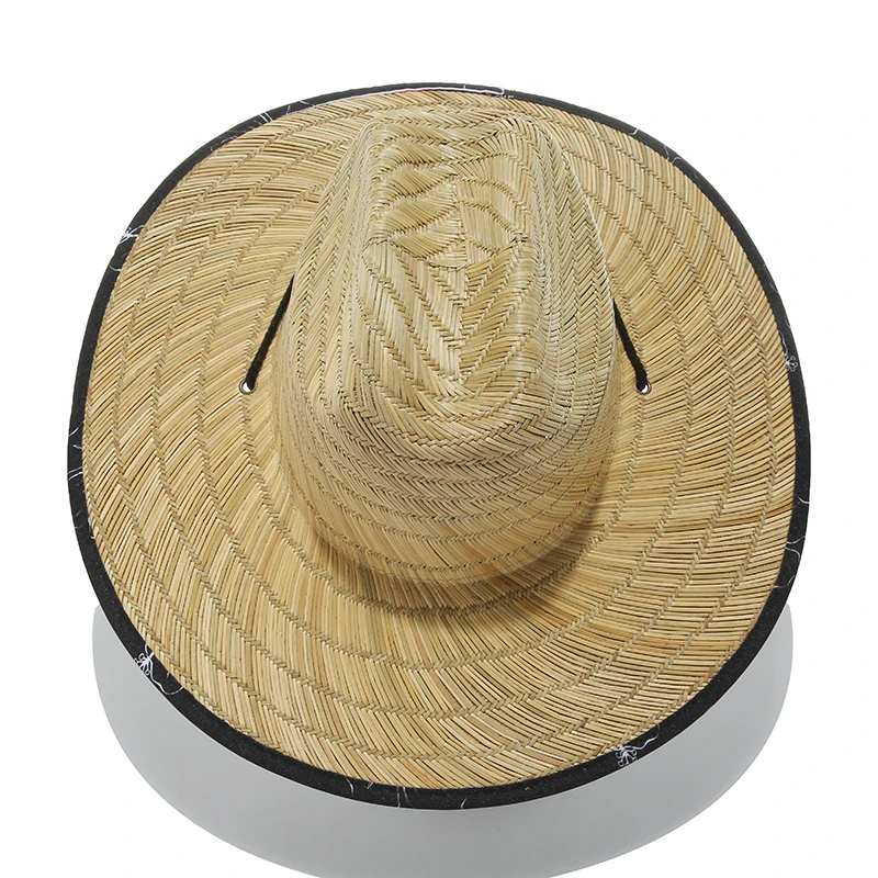 Оптовая продажа дешевая Мексиканская соломенная шляпа Sombrero для пляжа серфинга спасательной