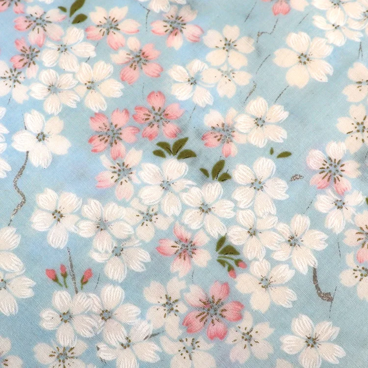 Trendy style cheap floral flower printed design cotton women soft handkerchief in Stock