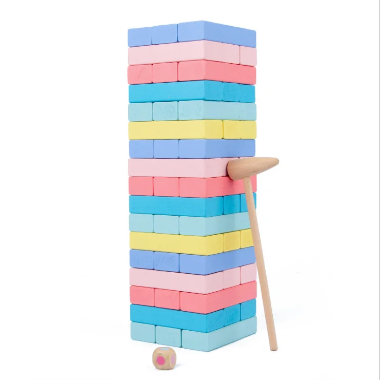 big brother the game  large blocks  wooden block toys children  block early education puzzle  activity educational toy
