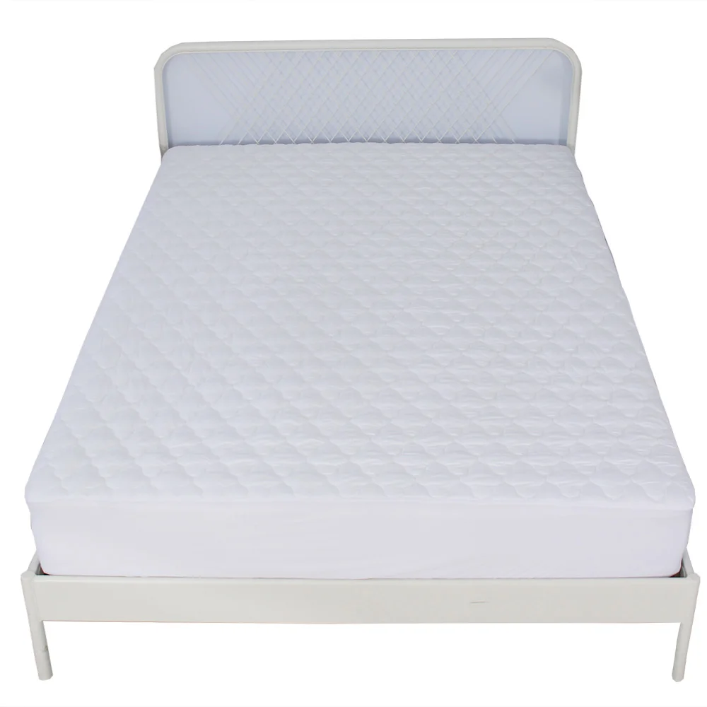 Smartex Factory Wholesale Low MOQ Microfiber Quilted Waterproof Breathable Mattress Cover For Home