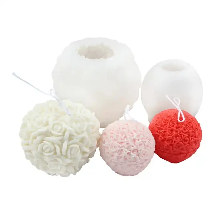 Силиконовая форма для изготовления свечей