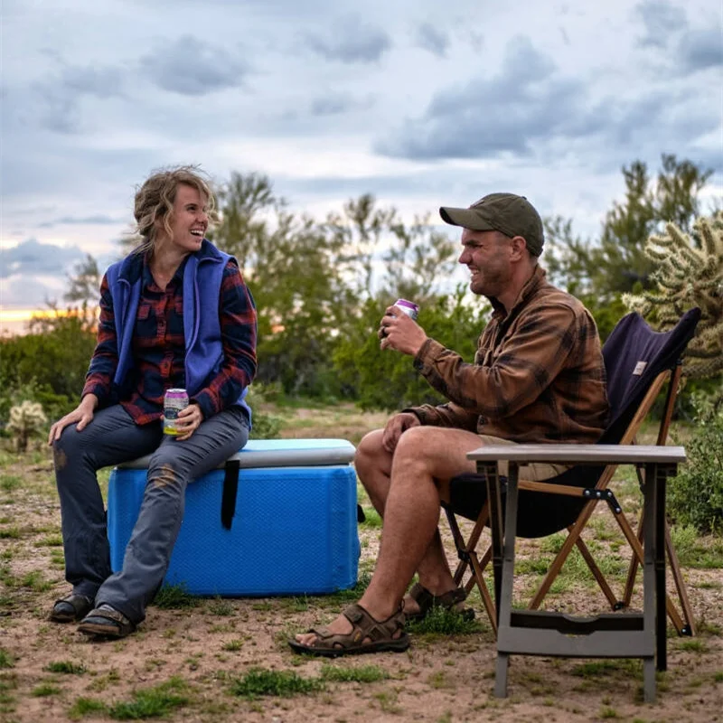 Inflatable drop stitch Outdoor Portable fish packing box ice insulated ice chest cooler box