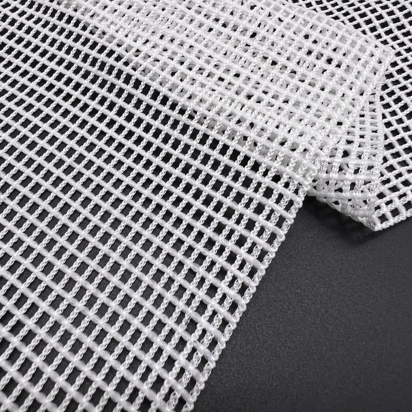 mesh fabric square Design For luggage handbag fruit bag mesh pocket fabric warp knitted mesh fabric