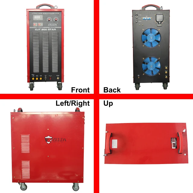 Industrial Cortador De Plasma 3 Phase 380V Plasma Cutter 200 A For CNC