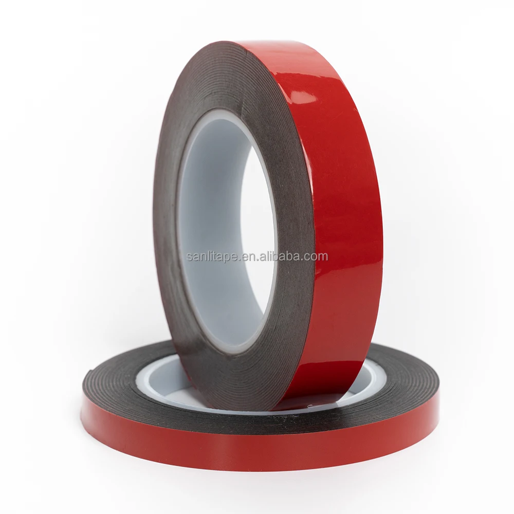 150 Degree High Temperature PE EVA Acrylic Foam Tape Strong Viscosity Double Sided Adhesive Tape For Heater