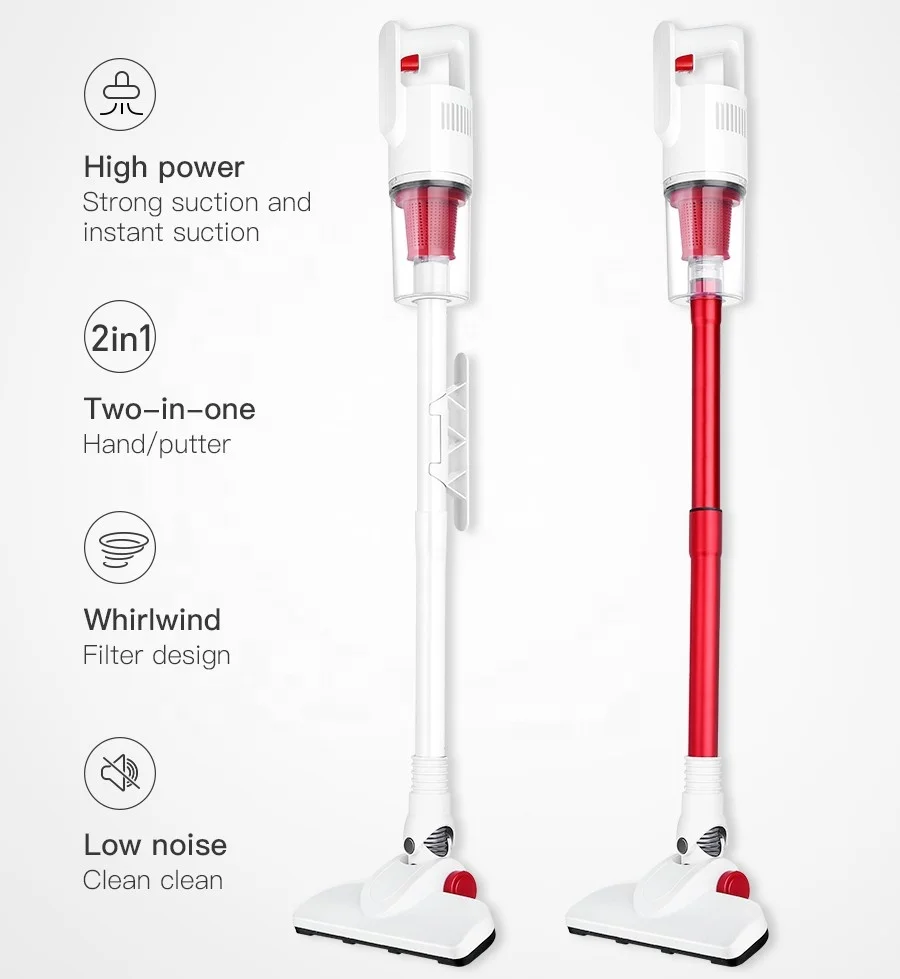 White Handheld Aspirateur Fabriques En Chine Professional Battery Cyclone Filter Powerful Car Vacuum Cleaner Cordless