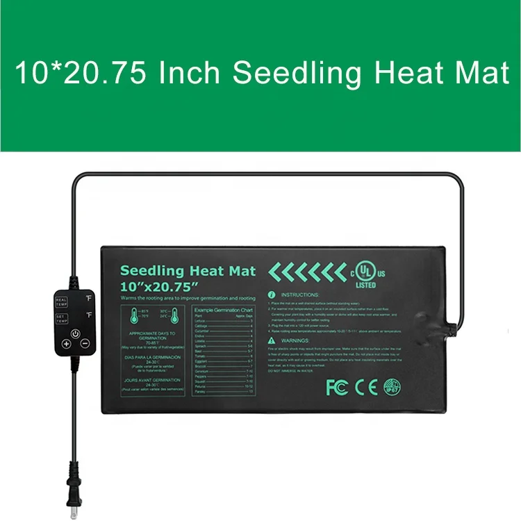 Free Shipping Warm Hydroponic Seedling Heat The Room Increasing 25X52 Growing Waterproof Plant Seed Germination Heating Pad Mat