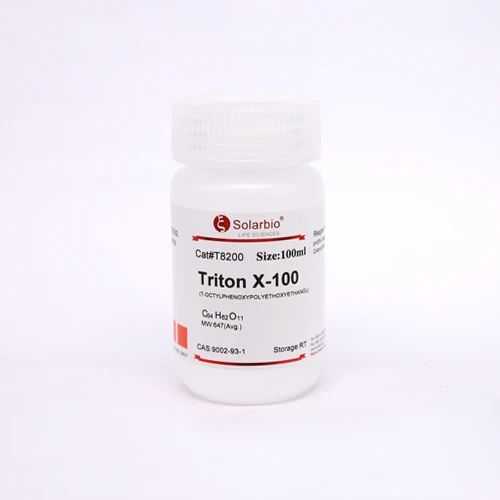 Solarbio High Quality Triton X-100 CAS : 9002-93-1 Fixative reagent for Laboratory Reagent Scientific Research Raw Material