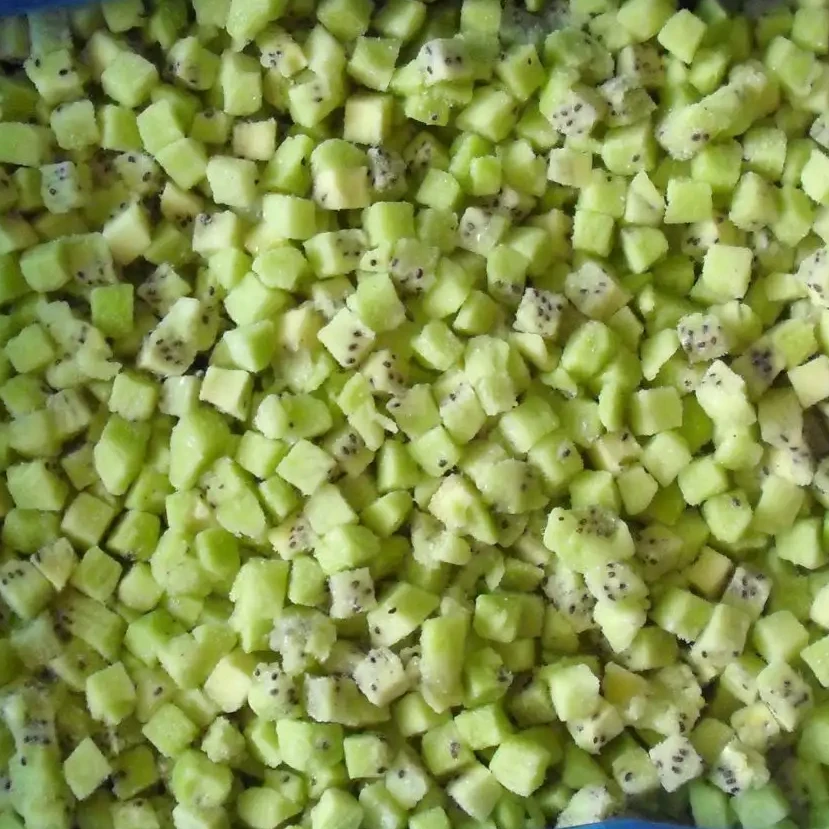 Wholesale Bulk IQF Frozen Fresh Kiwi Diced Price