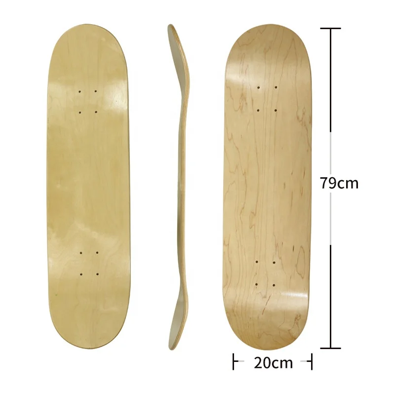 popular street skate board China cheap stock deck  skateboard deck for Adult