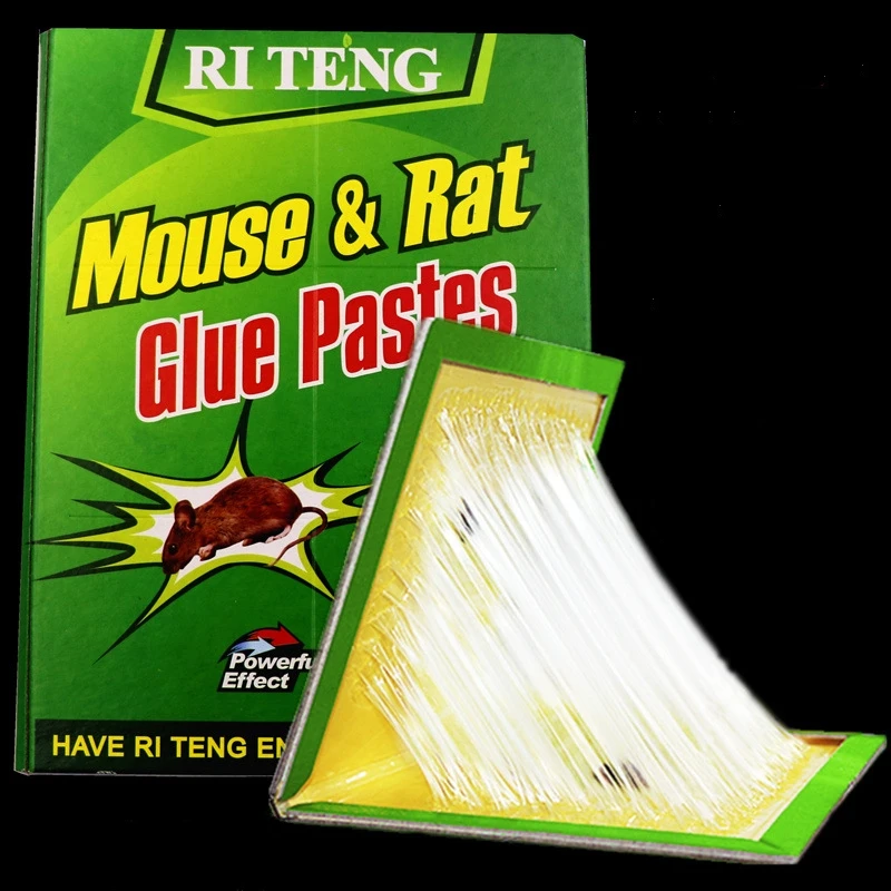 Small size Strong Adhesive mouse board 24*17 cm mouse stick trap Mouse glue clip OEM