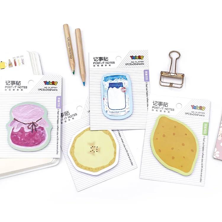 Hot Sale Animal Shapes Sticky Note Removable Custom Notepad Memo Pads for Promotion