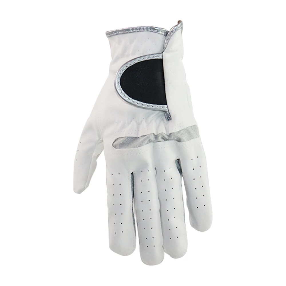 PRIMUS GOLF Wholesale White Anti Slip Soft  Full Color Cabretta Leather Golf Glove