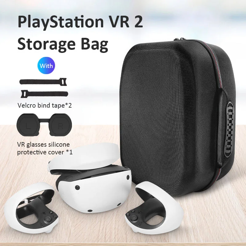 Водонепроницаемый Дорожный чехол с ручкой 2023, аксессуары VR, сумка для хранения на молнии для Sony Playstation VR2
