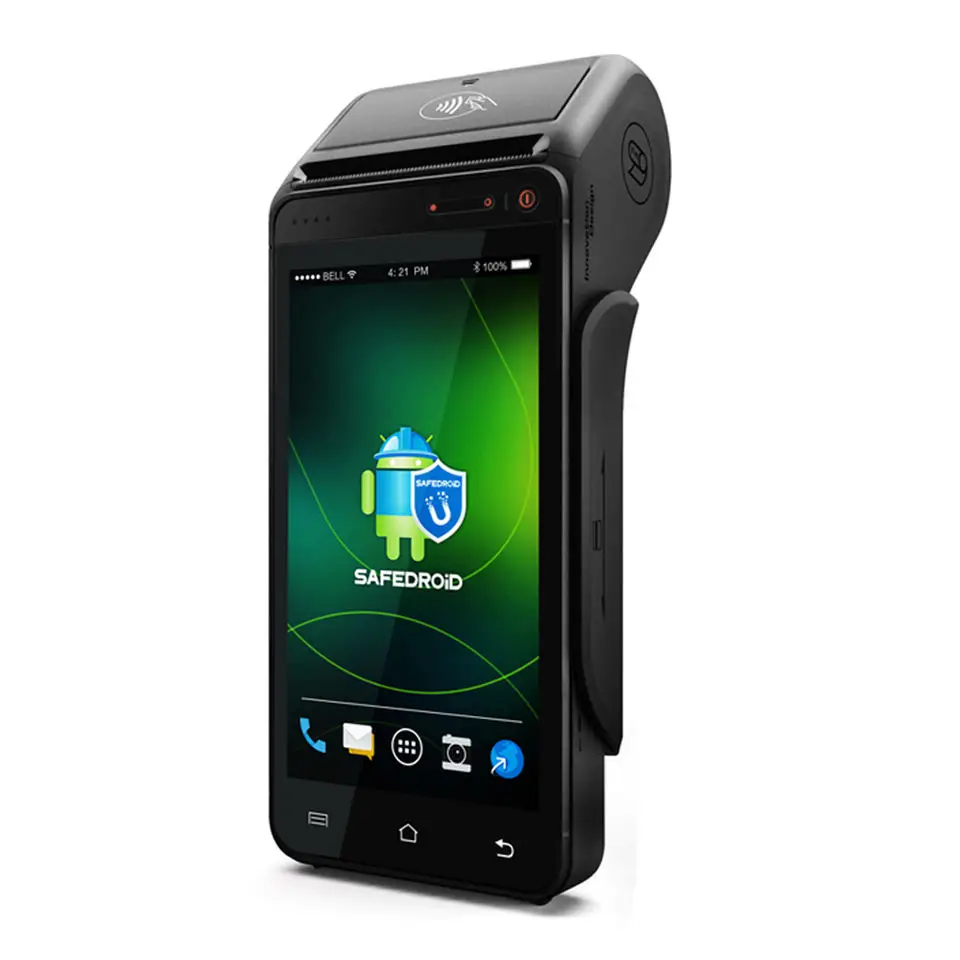 UROVO i9100 pos mobile portable thermal Handheld Smart Payment Terminal POS device based on Android 12 support barcode scanning