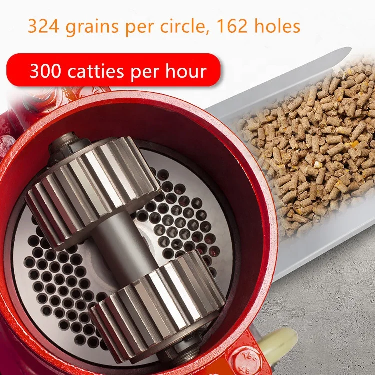 Supply small farming pellet feed machine, chicken, duck and fish feed processing equipment