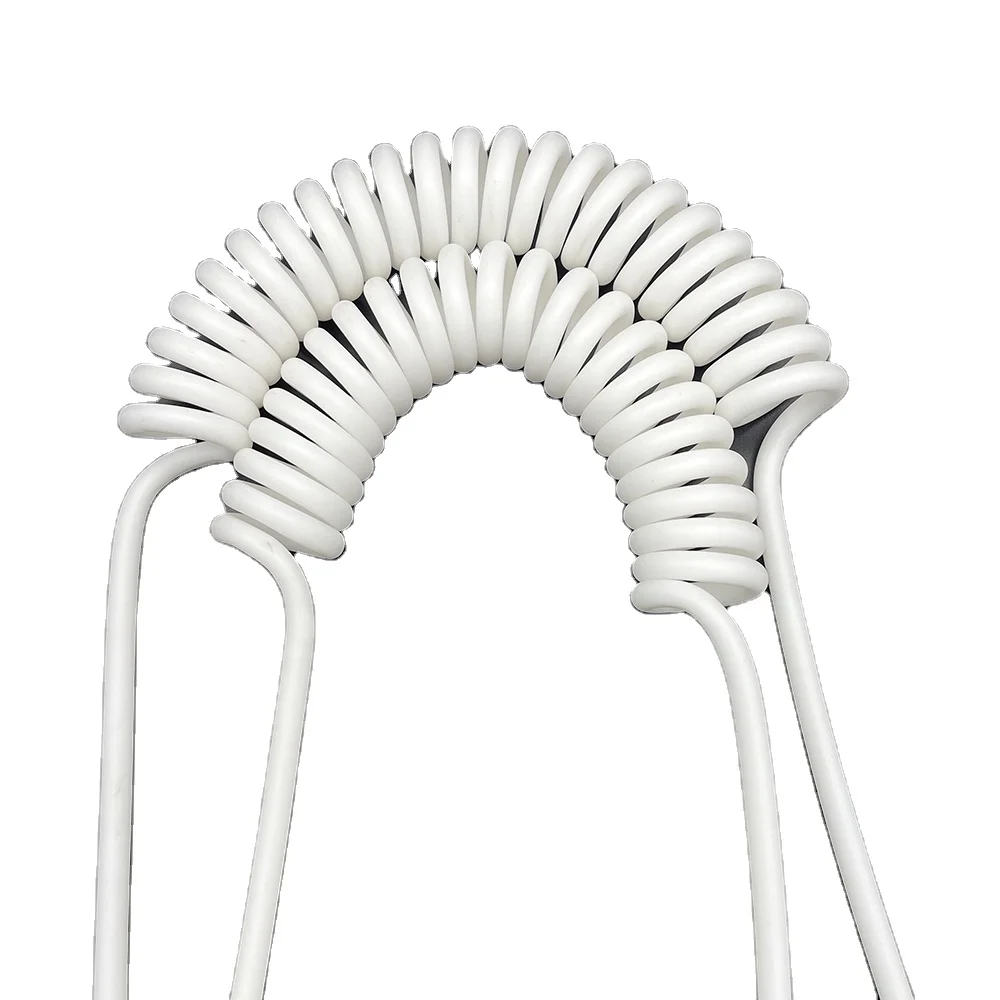 Polyurethane Tube Pu Spring Coil Hose Pneumatic Colorful Spiral Hose Plastic Spiral Hose