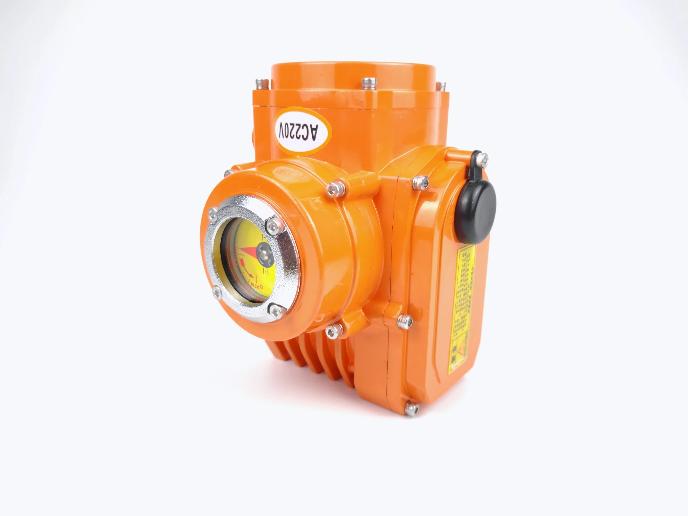 Small Electric Actuator Ac220v Quarter Turn For Rotary Ball Valve
