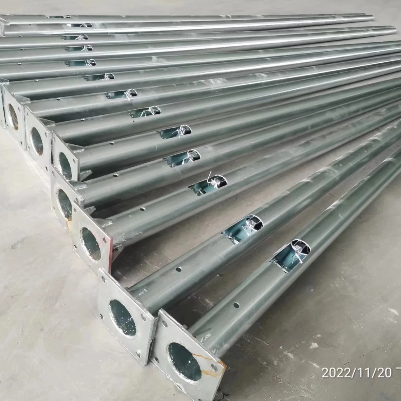 Street Light Pole High Mast Pole Garden Light Pole Traffic Light LED AC 70 Luces Led Para Exterior 125 Luces De Ladrillo Led 120