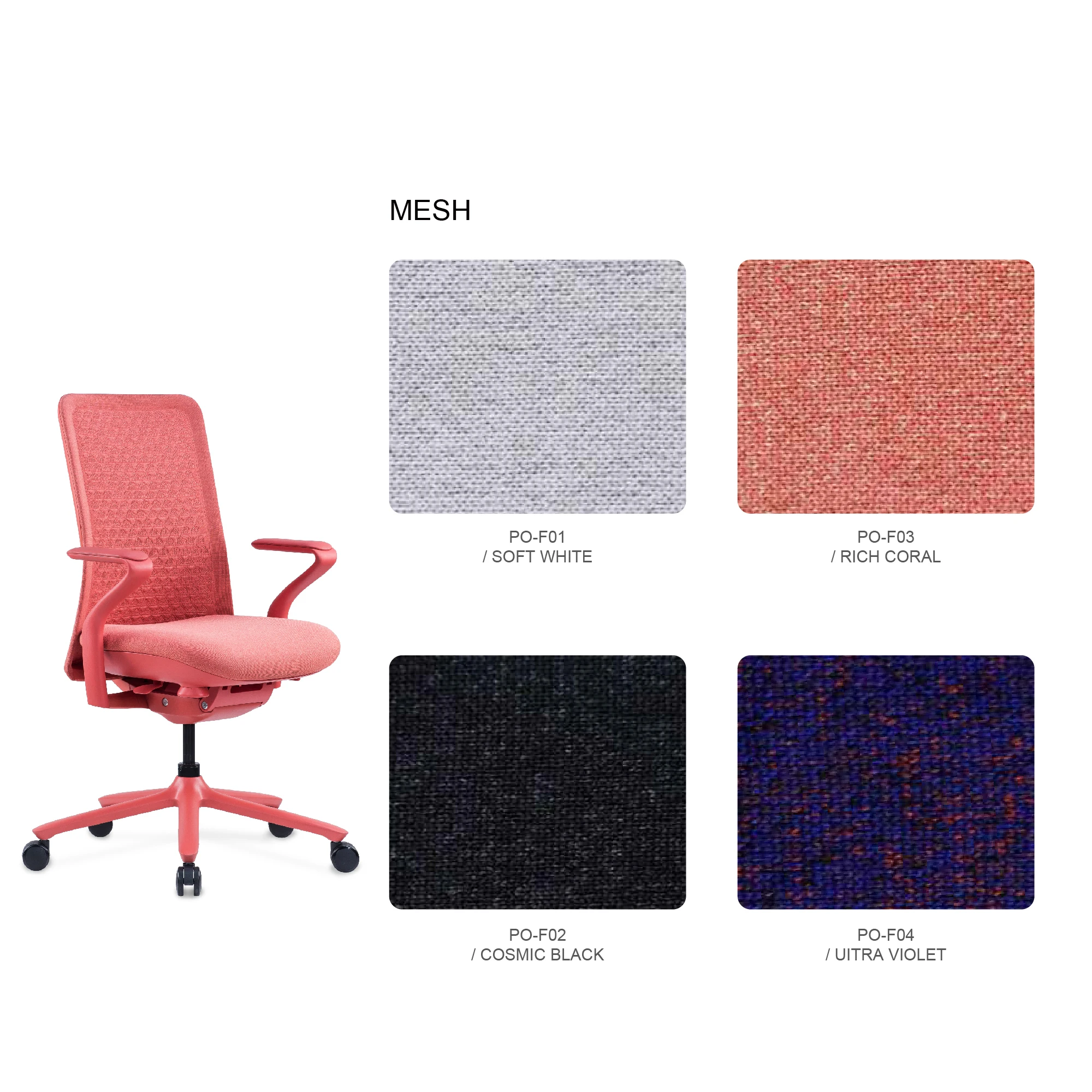 Pink Executive Women Office Revolving Chair With Lumbar Support 3 Posistion Locking 5 Position For The Tension