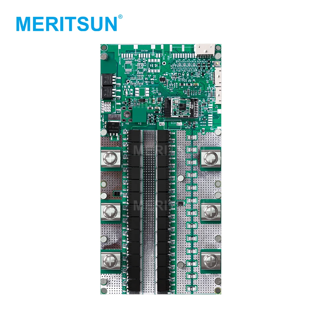 MeritSun BMS 4S 100A 120A communication port 12V LiFePO4 Battery