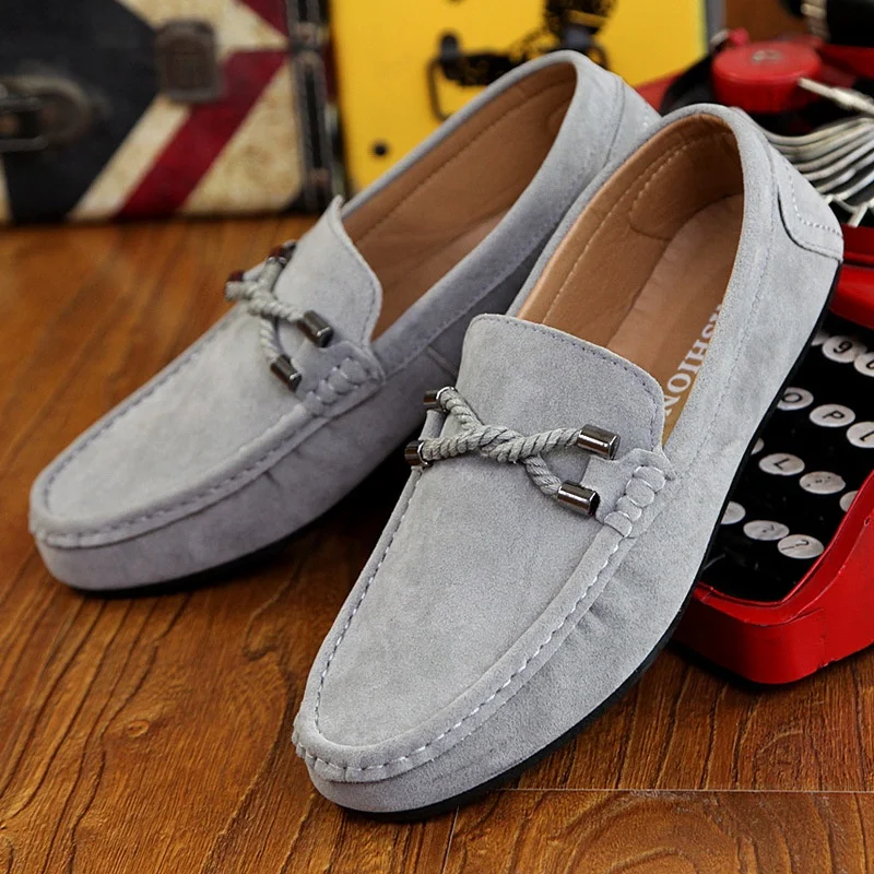 New Style Hot Sale Wholesale Cheap Comfortable slip on Shoes Fashion Breathable Men Dress Office Walking Casual Suede Loafers