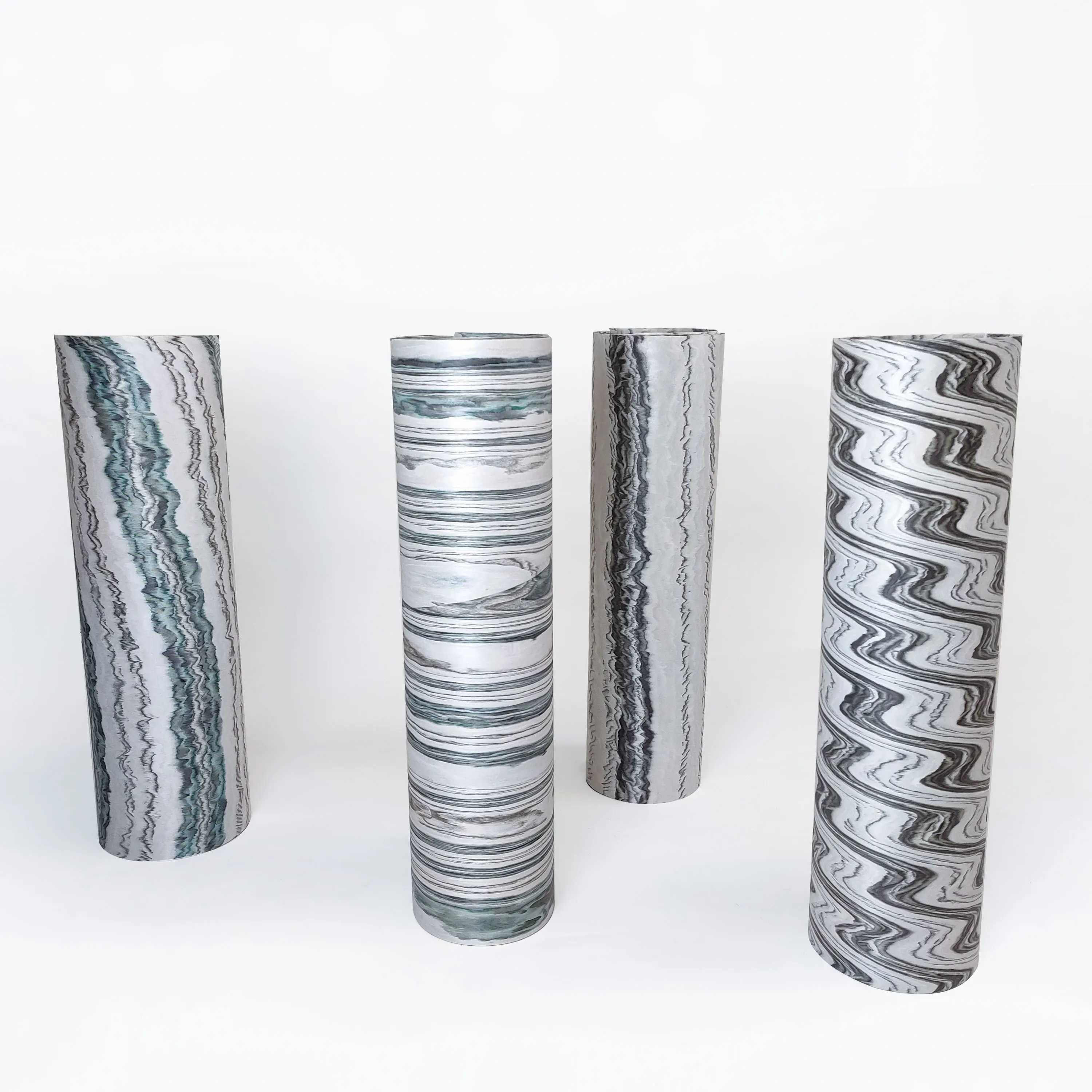 Vunir Special Marble Engineered Wood Veneers Size 2500x640mm Boat Decking Guitar New Environment Recycled Unique Wood Veneer