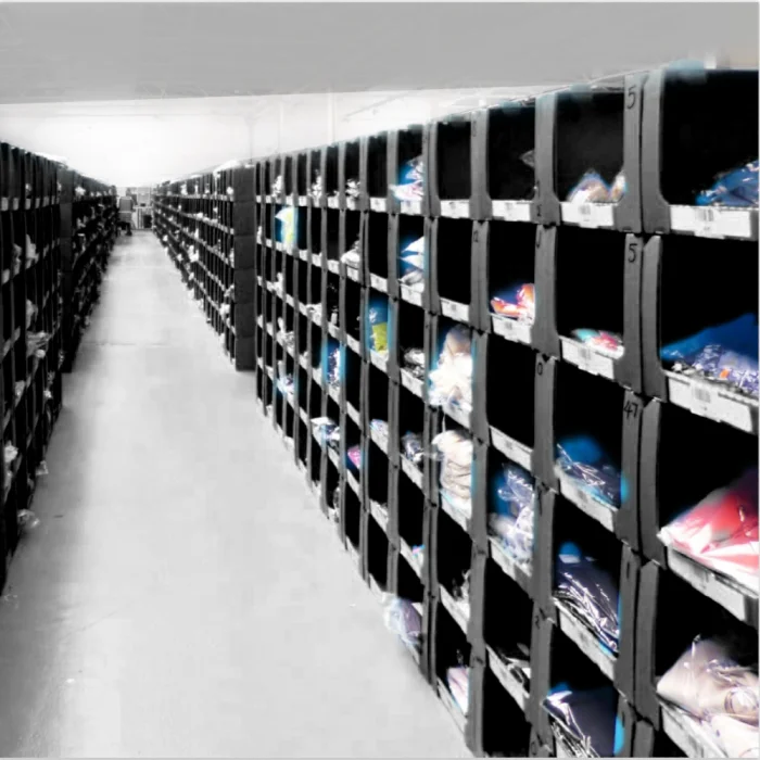 Wholesale Customized Corflut Foldable Stackable Plastic Storage Warehouse Picking boxes & Bins Snap Folding Storage Box