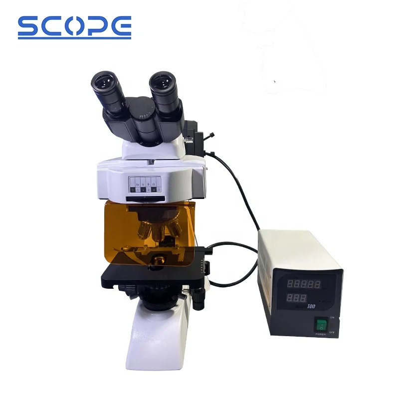 Chongqing Scope BK5000-FL4 B/G/U/V Filter Fluorescence Microscope Binocular Trinocular Model