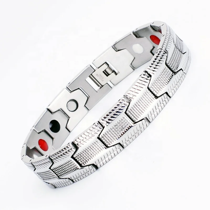 Jewelry New Products Energy Bangle Negative Ion Germanium Bio Magnetic Bracelet Health Care