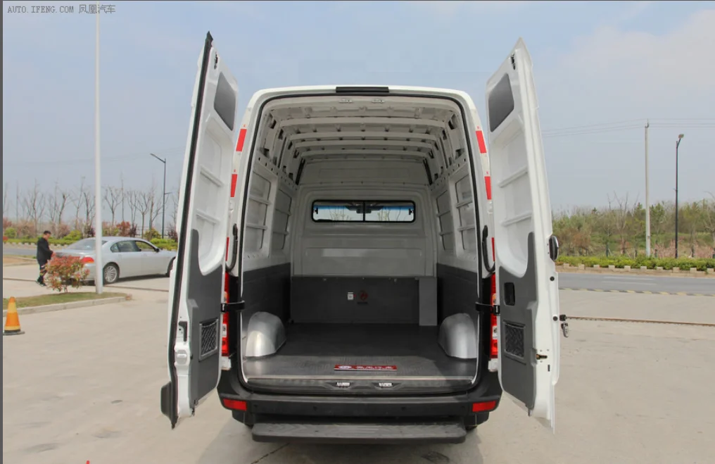 Popular China New Electric Van utility Cargo With 288km Range  small trucks vehicles van ev cargo truck cars for Delivery